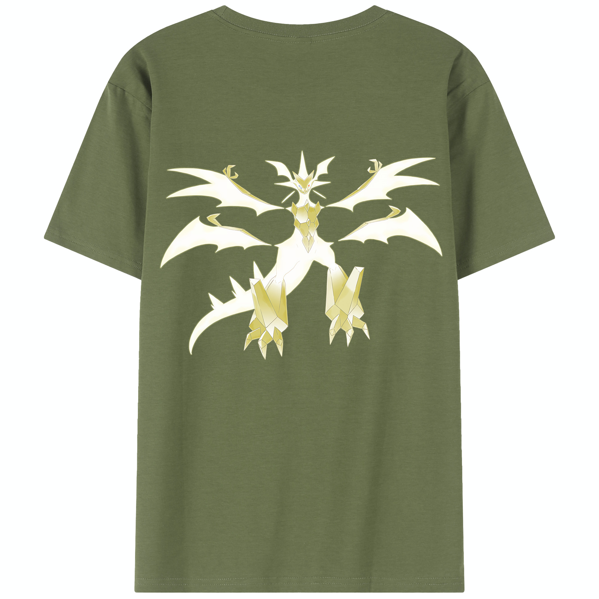 （画像用） ポケットモンスター Pokémon 綿100％半袖Tシャツ（背面プリント）
